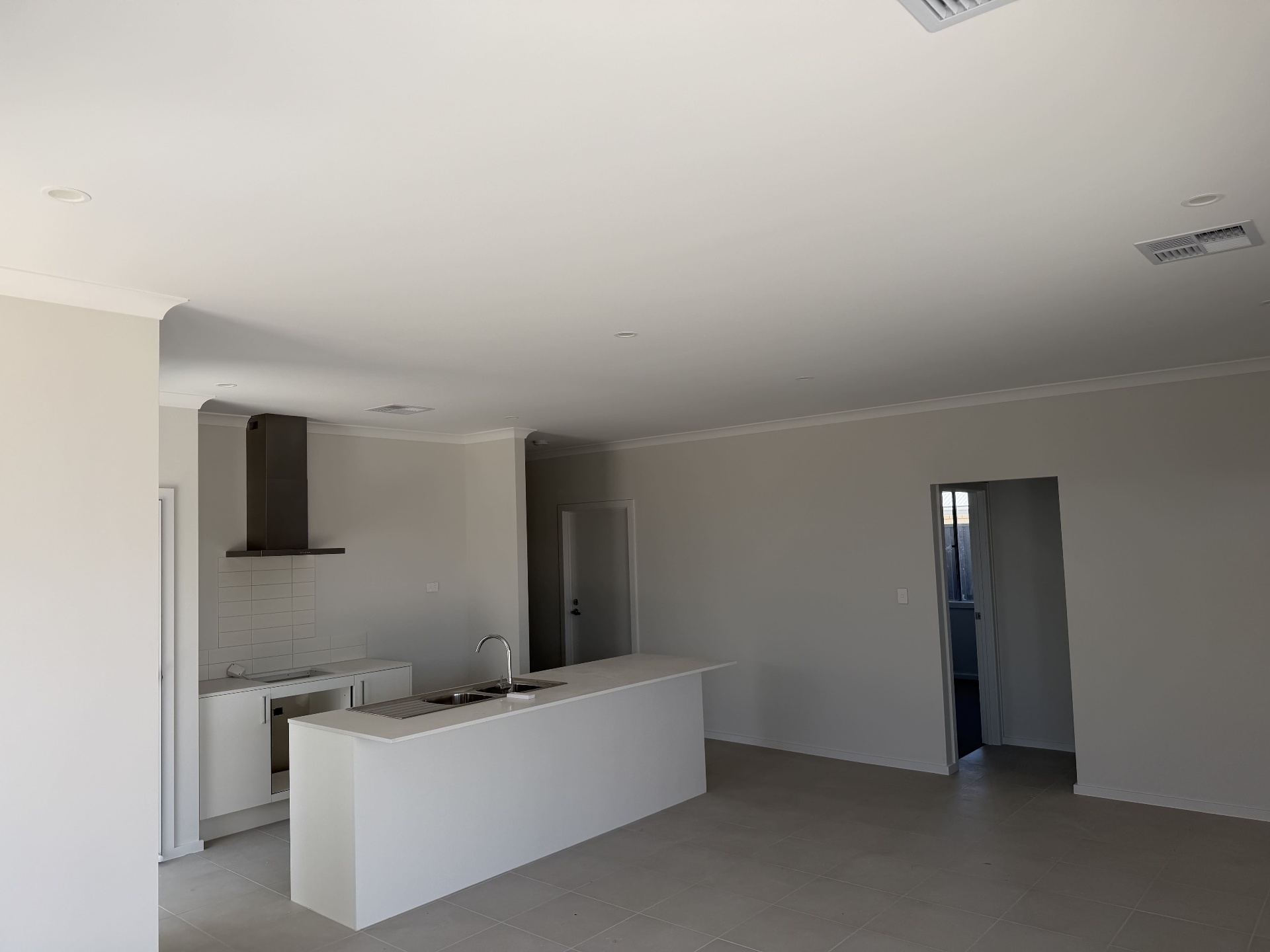 Modern kitchen interior painted by Sana Painting